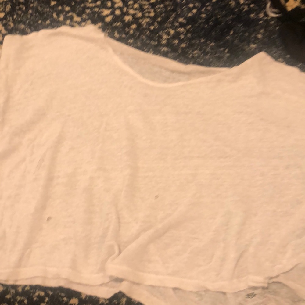 Vince distressed crop